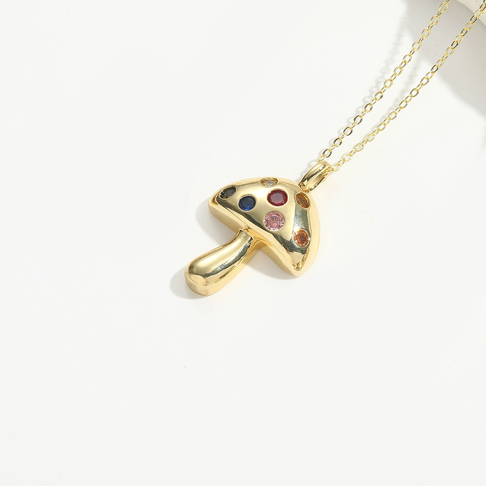 Mushroom Necklace